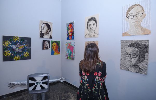 Выставка Repurposed (Видоизмененный) в выставочной галерее Союза художников Азербайджана - Sputnik Азербайджан