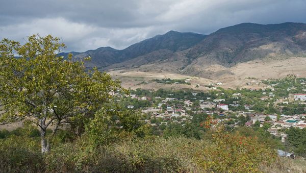 Ходжавендский район Азербайджана, находящийся под оккупацией Армении, фото из архива - Sputnik Азербайджан