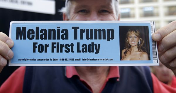 К слову, Меланья является третьей женой Трампа. - Sputnik Азербайджан