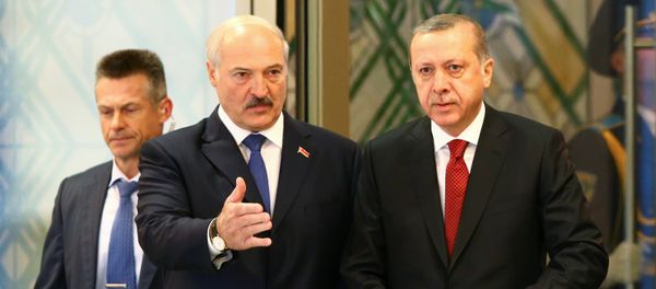 Александр Лукашенко и Реджеп Эрдоган - Sputnik Азербайджан