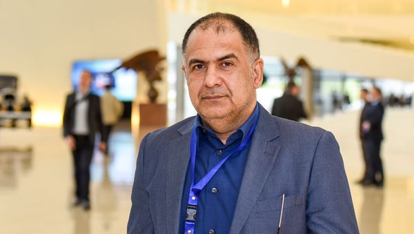 Исполнительный директор агентства IRNA Мохаммад Ходдади на V Всемирном конгрессе новостных агентств в Баку - Sputnik Азербайджан