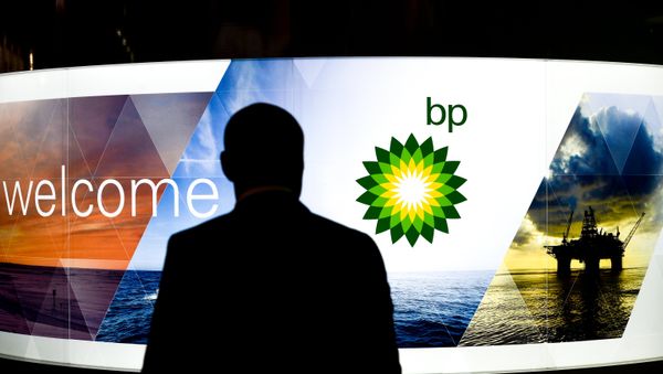 Стенд BP на Мировой нефтяной выставке, фото из архива - Sputnik Азербайджан