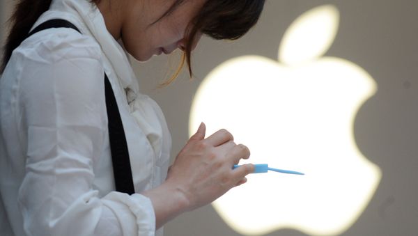 Пользователь Apple, arxiv şəkli - Sputnik Азербайджан