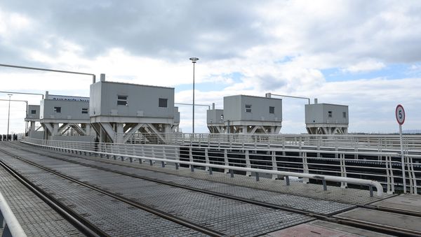 Бакинский международный морской торговый порт - Sputnik Азербайджан