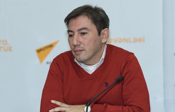 Видеомост Баку-Минск-Астана-Кишинев на тему “Проблемы мультикультурализма на постсоветском пространстве” в Мультимедийном пресс-центре Sputnik Азербайджан - Sputnik Азербайджан