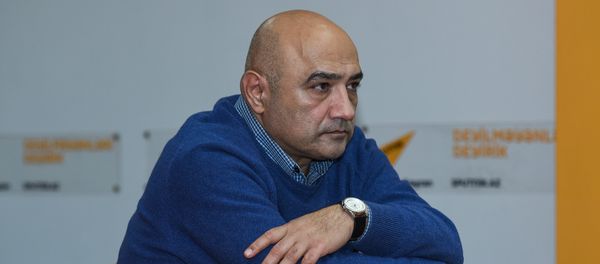Видеомост Баку-Минск-Астана-Кишинев на тему “Проблемы мультикультурализма на постсоветском пространстве” в Мультимедийном пресс-центре Sputnik Азербайджан - Sputnik Азербайджан