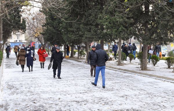 Первый снег в Баку - Sputnik Азербайджан