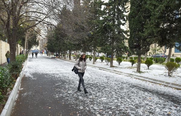Первый снег в Баку - Sputnik Азербайджан