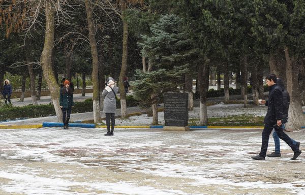 Первый снег в Баку - Sputnik Азербайджан