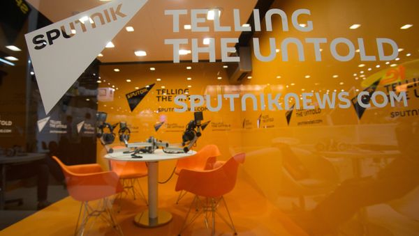 Студия международного информационного агентства и радио Sputnik в ЭкспоФоруме, фото из архива - Sputnik Азербайджан