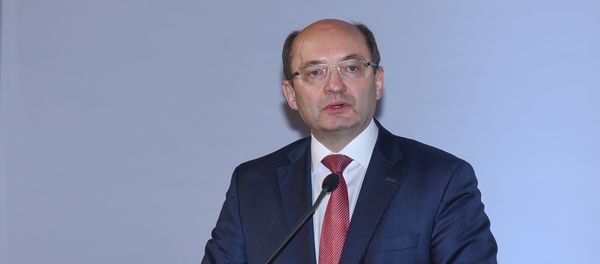Первый вице-президент ОАО Российские железные дороги Александр Мишарин - Sputnik Азербайджан