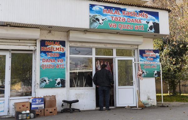 Мясная лавка в Баку Мясная лавка в Баку - Sputnik Азербайджан