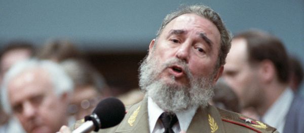Фидель Кастро, фото из архива - Sputnik Азербайджан