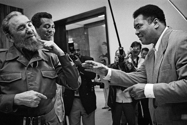 Фидель Кастро и Мухаммед Али - Sputnik Азербайджан