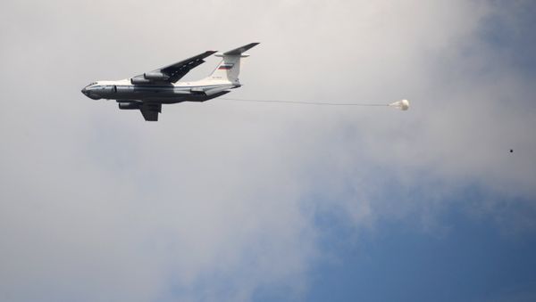 Российский военно-транспортный самолёт Ил-76, фото из архива - Sputnik Азербайджан