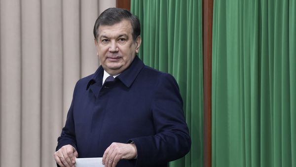 Шавкат Мирзиёев на президентских выборах - Sputnik Азербайджан