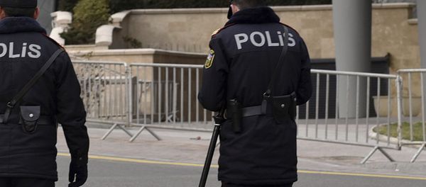 Полицейские в Баку, фото из архива - Sputnik Азербайджан