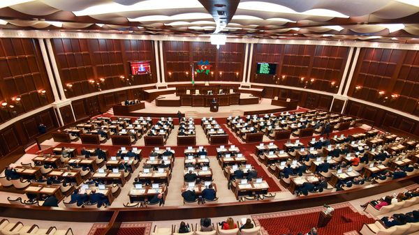 Заседание парламента Азербайджана, фото из архива Заседание парламента Азербайджана, фото из архива - Sputnik Азербайджан