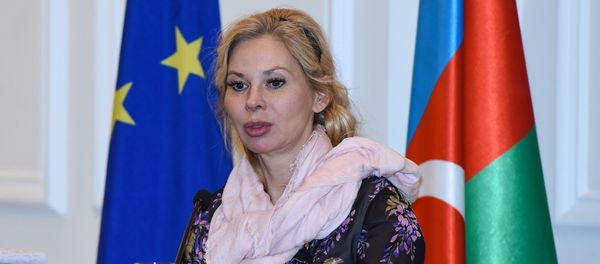 Глава представительства ЕС в Азербайджане Малена Мард - Sputnik Азербайджан