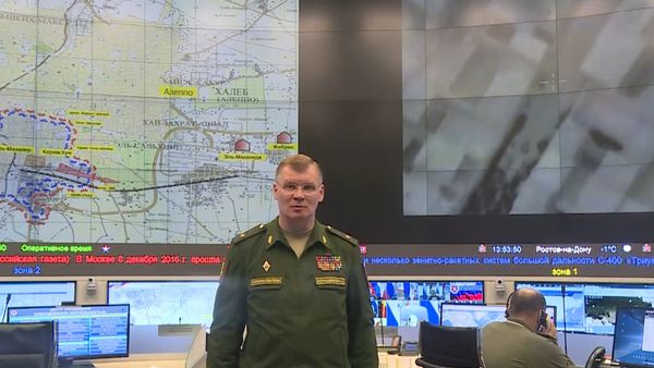 Конашенков предостерег от провокаций в Алеппо и призвал страны помочь сирийцам - Sputnik Азербайджан