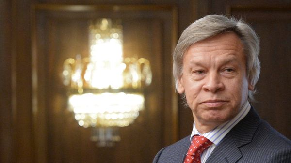 Председатель комитета Государственной Думы РФ по международным делам Алексей Пушков, фото из архива - Sputnik Азербайджан