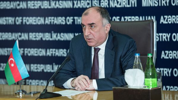 Министр иностранных дел Азербайджана Эльмар Мамедъяров - Sputnik Азербайджан