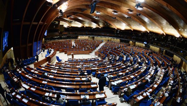 Пленарное заседание зимней сессии Парламентской ассамблеи Совета Европы - Sputnik Азербайджан