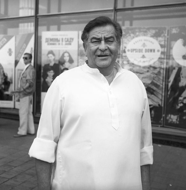 Популярный индийский актер и режиссер Радж Капур на XIII Московском международном кинофестивале, 10 июля 1985 года - Sputnik Азербайджан