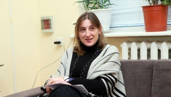 Глава представительства Международного комитета Красного креста в Азербайджане Елена Айморе Сессера - Sputnik Азербайджан
