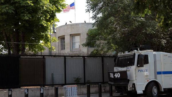 Посольство США в Анкаре, фото из архива - Sputnik Азербайджан