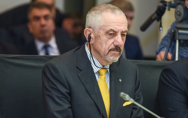 Главный исполнительный директор компании Danieli Джанпьетро Бенедетти - Sputnik Азербайджан