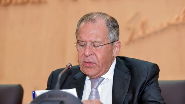 Министр иностранных дел России Сергей Лавров, фото из архива - Sputnik Азербайджан