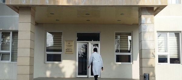 Центральная районная больница в Загатале - Sputnik Азербайджан