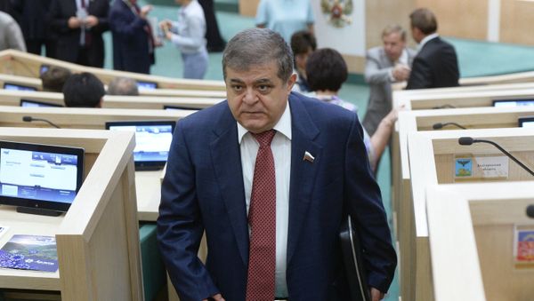 Первый заместитель председателя Комитета Совета Федерации по международным делам Владимир Джабаров, фото из архива - Sputnik Азербайджан
