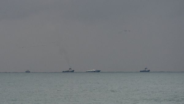 Место крушения самолёта Ту-154 Минобороны РФ в Сочи - Sputnik Азербайджан