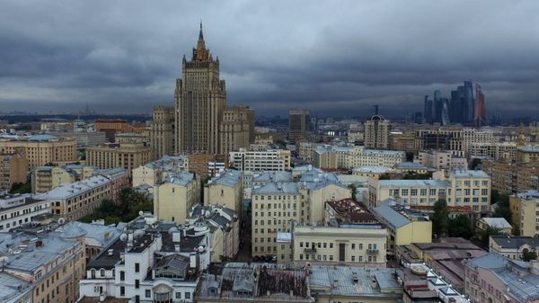 Здание министерства иностранных дел России в Москве - Sputnik Азербайджан