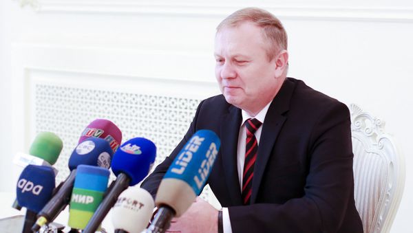 Посол Беларуси в Азербайджане Геннадий Ахрамович - Sputnik Азербайджан