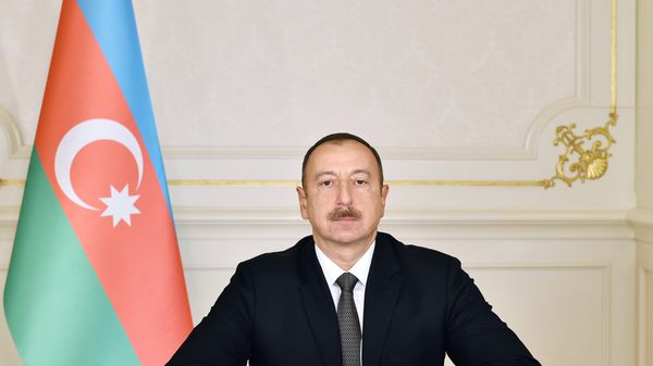 Президент Азербайджанской Республики Ильхам Алиев - Sputnik Азербайджан