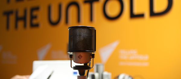 В студии радио Sputnik - Sputnik Азербайджан