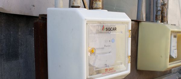 Газовые счетчики, фото из архива - Sputnik Азербайджан
