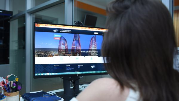 Пользователь сайта ASAN Viza - Sputnik Азербайджан