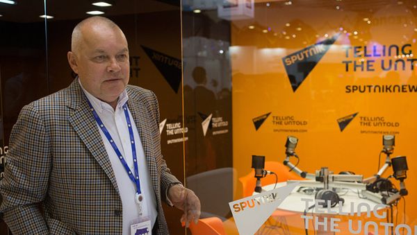 Руководитель информационного агентства Россия сегодня Дмитрий Киселев - Sputnik Азербайджан