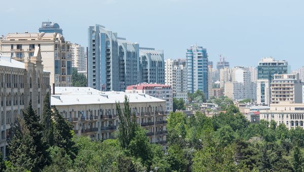 Вид на город Баку - Sputnik Азербайджан