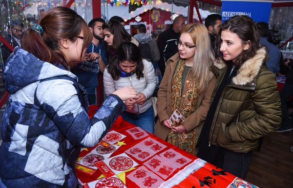 Фестиваль культур Global Village 2017 на Площади фонтанов - Sputnik Азербайджан