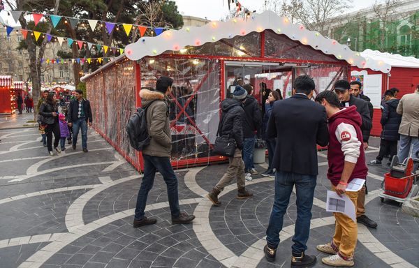 Фестиваль культур Global Village 2017 на Площади фонтанов - Sputnik Азербайджан