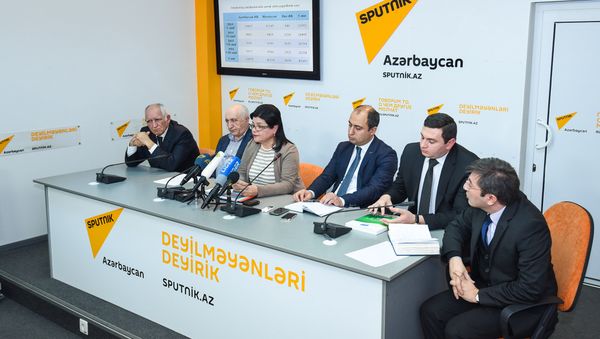Пресс-конференция на тему Новые правила проведения выпускных экзаменов для IX классов: что они дадут? - Sputnik Азербайджан