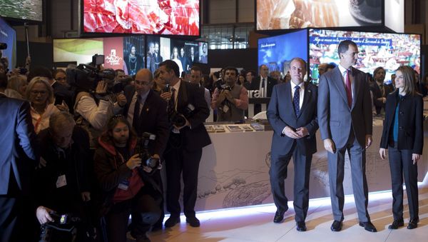 Международная туристическая выставка FITUR в Мадриде - Sputnik Азербайджан