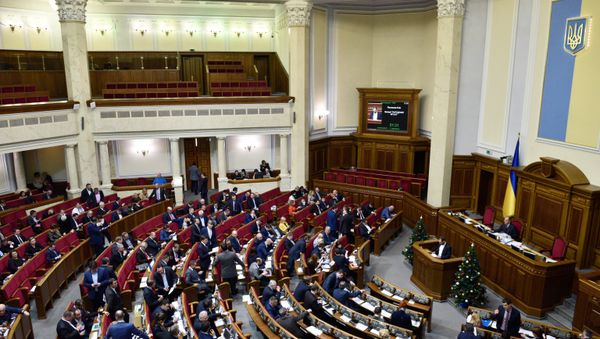 Заседание Верховной рады Украины, 17 января 2017 года - Sputnik Азербайджан