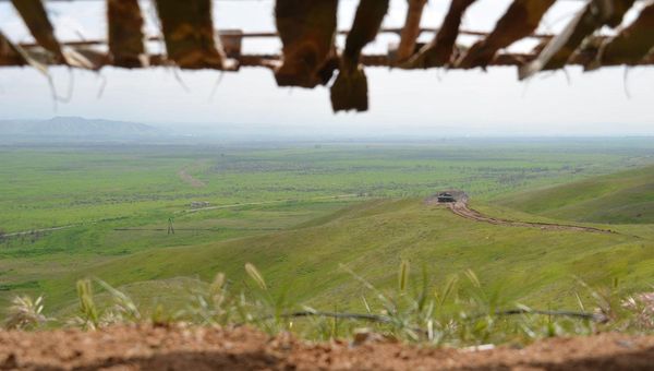 Вид на освобожденное от оккупации село Чоджук Марджанлы Джабраильского района - Sputnik Азербайджан