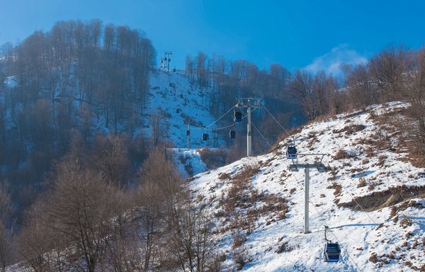 Зимняя сказка в Габале - Sputnik Азербайджан